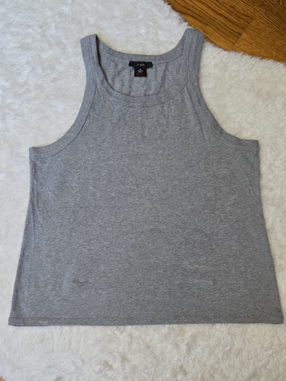 J. Crew Grey Tank Top, Womens Size Medium